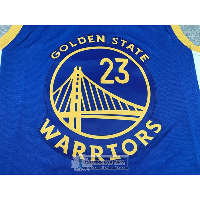 Camiseta Golden State Warriors Draymond Green NO 23 Icon Azul